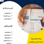 رشته های فنی حرفه ای رشته های فنی حرفه ای
